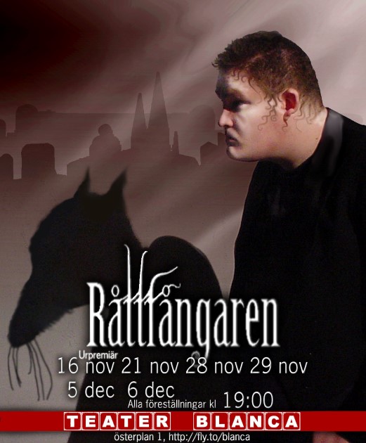 Affisch från föreställningen Råttfångaren